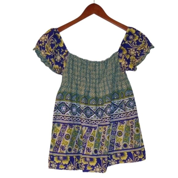 She's Cool Printed Cotton Top - Medium - Picture 1 of 6